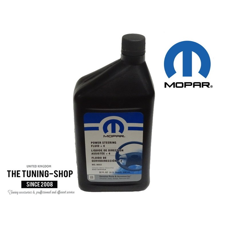 Genuine Mopar Fluid Power Steering Fluid 4 946ml 1 Quart