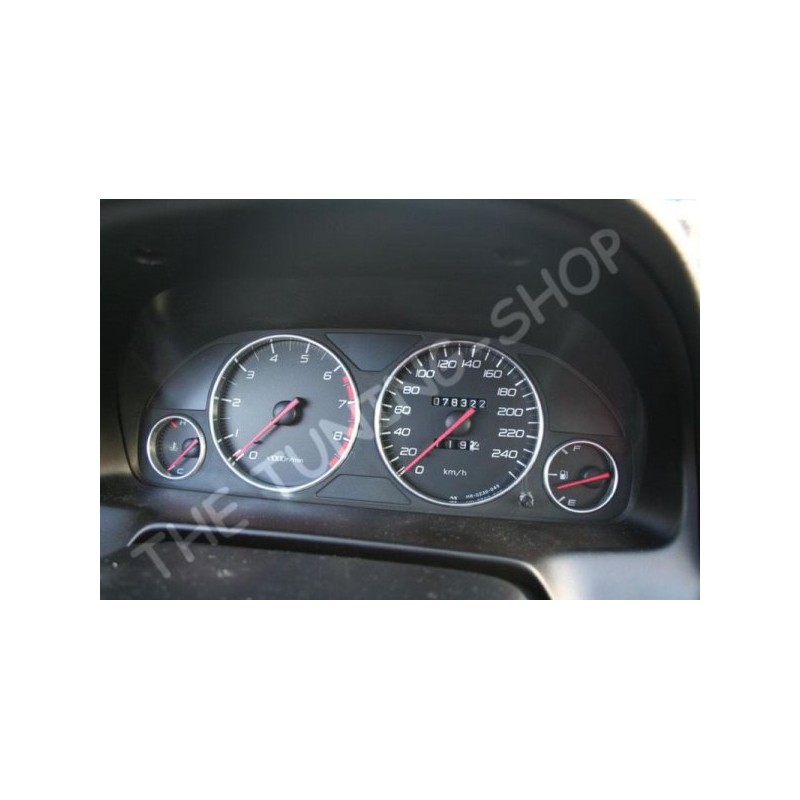 Honda prelude chrome gauge rings #4