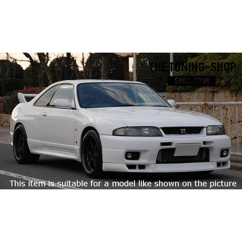 The Tuning-Shop Ltd For Nissan Skyline R32 1989-1994 Gear /& Handbrake Gaiter Black Leather