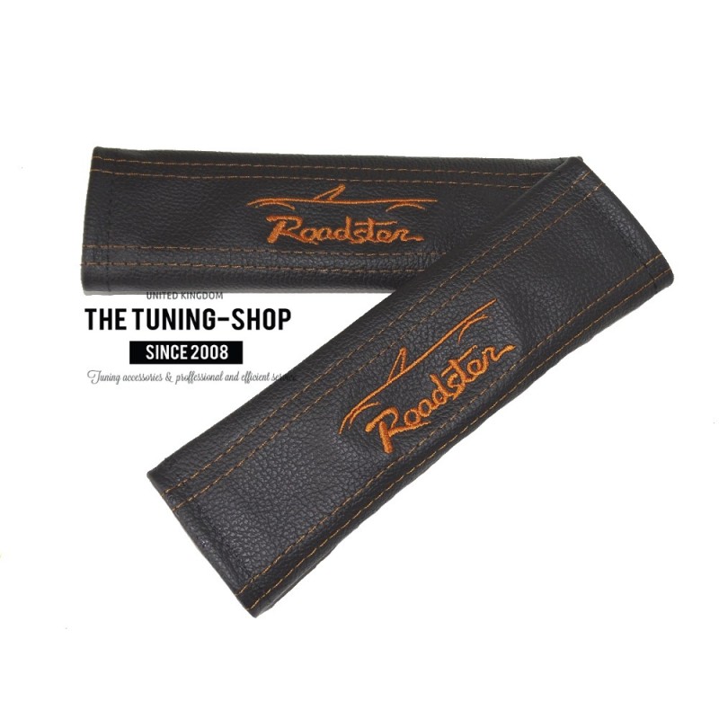 Custom Volvo S60 >> SEAT BELT HARNESS PADS COVERS BLACK GENUINE LEATHER CUSTOM EMBROIDERY ROADSTER TAN STITCHING NEW ... Custom Volvo S60 >> SEAT BELT HARNESS PADS COVERS BLACK GENUINE LEATHER CUSTOM EMBROIDERY ROADSTER TAN STITCHING NEW ...
