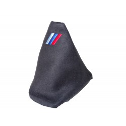 For BMW 3 E90 E91 E92 E93 Shift /& E brake Boot Black Suede M3 ////// Embroidery