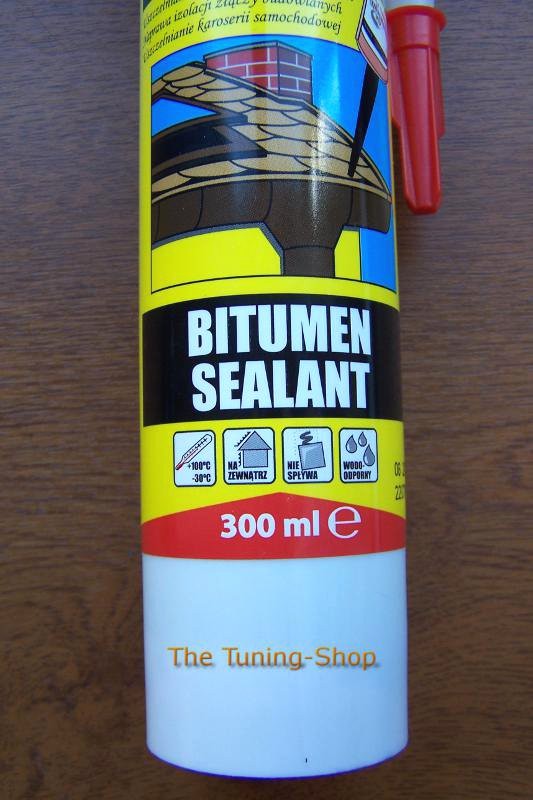 300ml Black Bitumen Sealant Fix For Roof Gutter Pipes