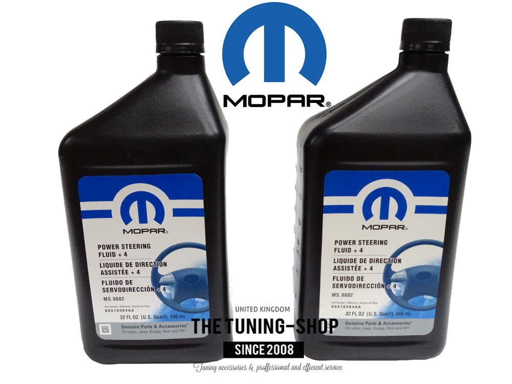 Mopar Fluid Power Steering Fluid 4 2 X 946ml 1 Quart
