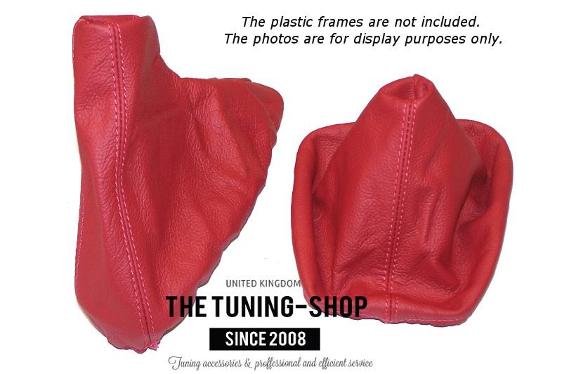 For Bmw 3 Series E36 E46 Shift Amp E Brake Boot Red Genuine
