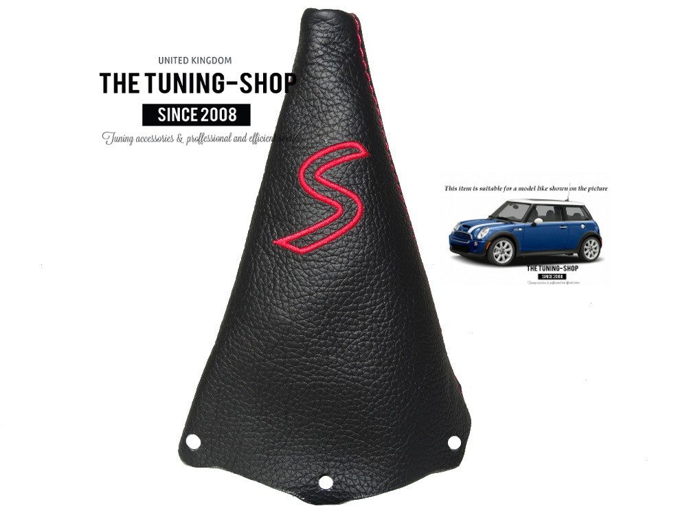 F 252 R Mini Cooper S One R50 R53 Gear Gaiter Leder Buntes