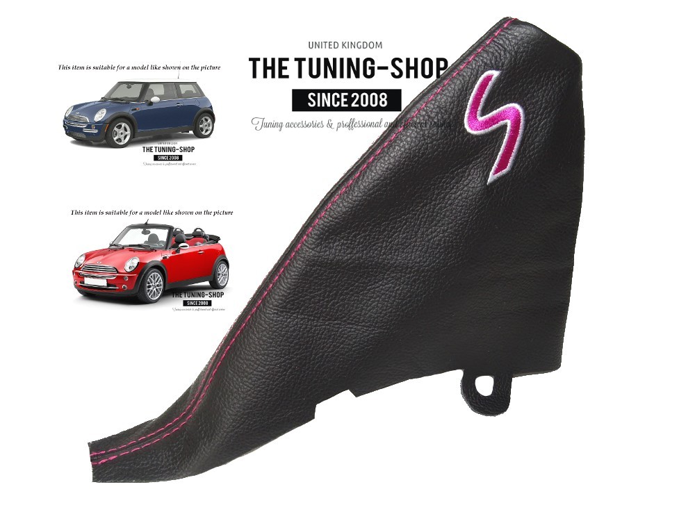 For Bmw Mini Cooper R50 R53 S One E Brake Boot Leather Quot S