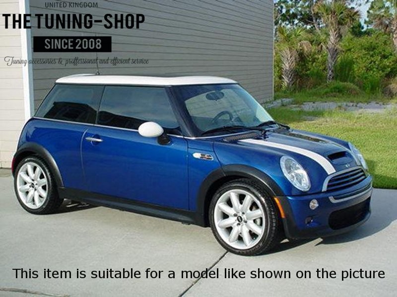 For Mini Cooper S One R50 R53 Gear Boot Shift Handbrake Gaiter White