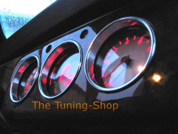 For Classic Mini Cooper Chrome Dash Rings Surrounds